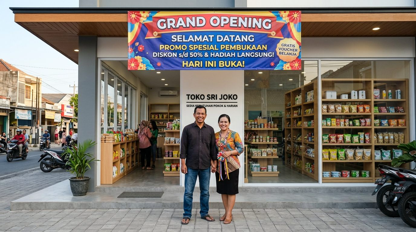 Solusi Cetak Banner Trenggalek untuk Promosi Toko Baru