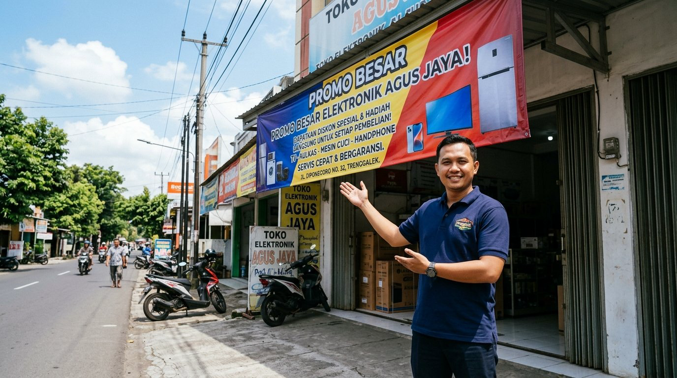 Jasa Cetak Spanduk Trenggalek Murah dan Tahan Cuaca