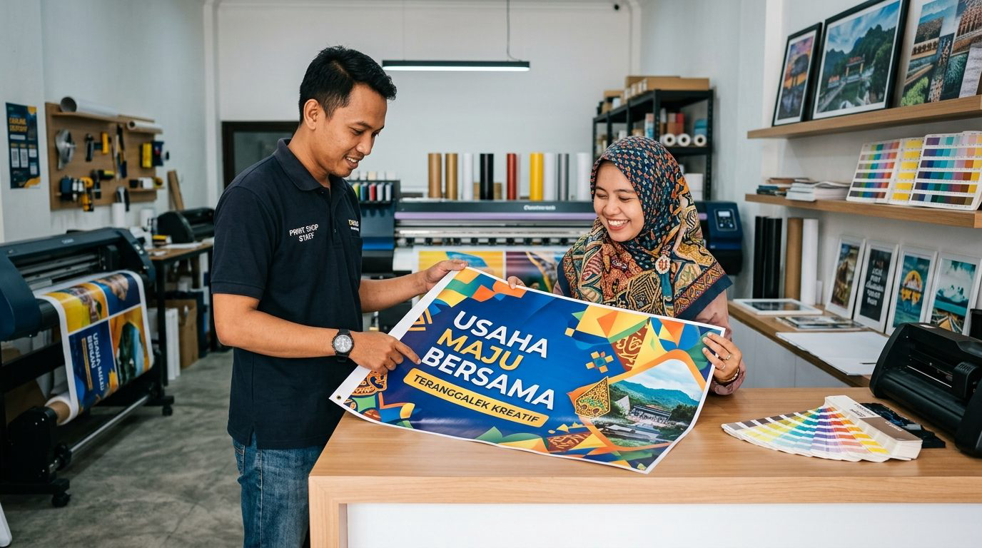 Jasa Cetak Banner Trenggalek Terbaik dengan Hasil Tajam