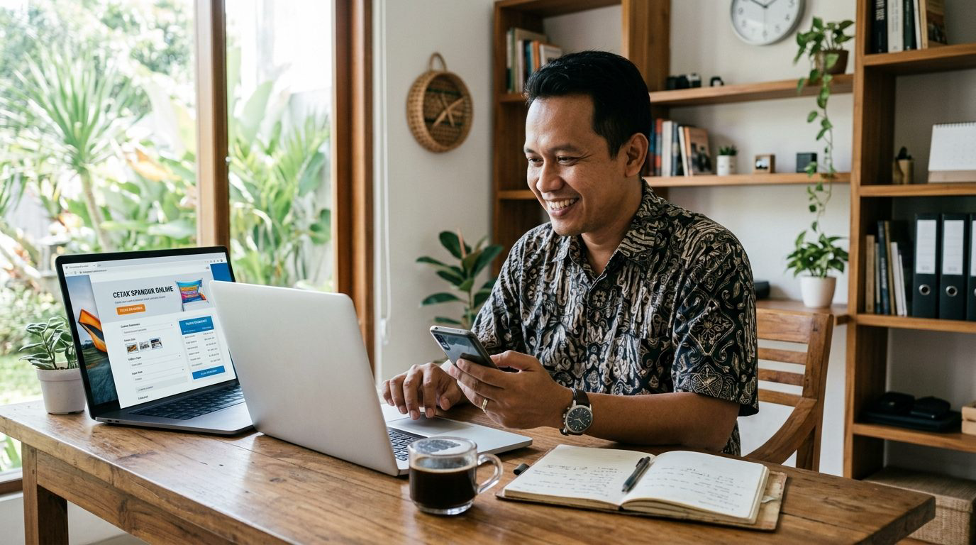 Layanan Cetak Banner Trenggalek Praktis Pesan Online